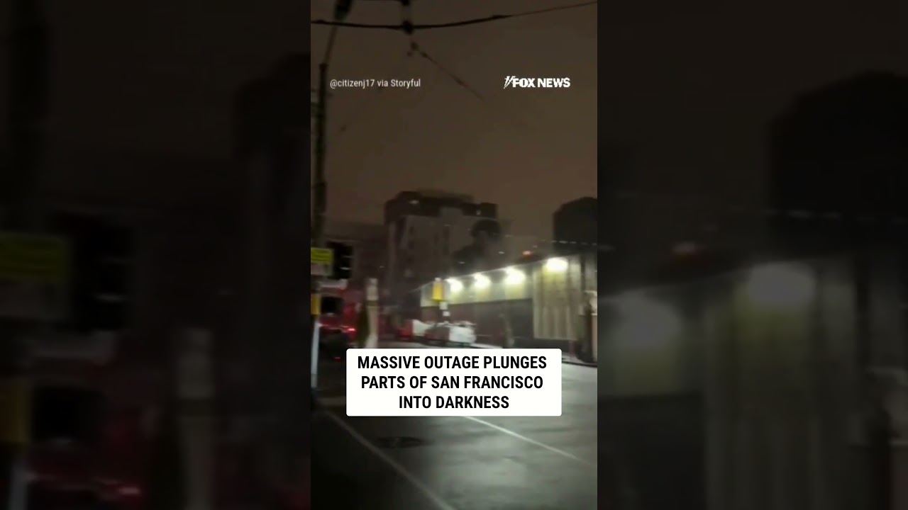 SEE IT: Massive outage plunges parts of San Francisco into darkness #foxnews #news #us #fox