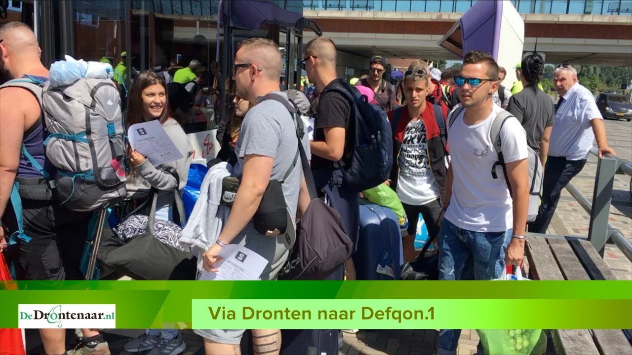 Vanuit de hele wereld naar Defqon.1 bij Walibi in Biddinghuizen