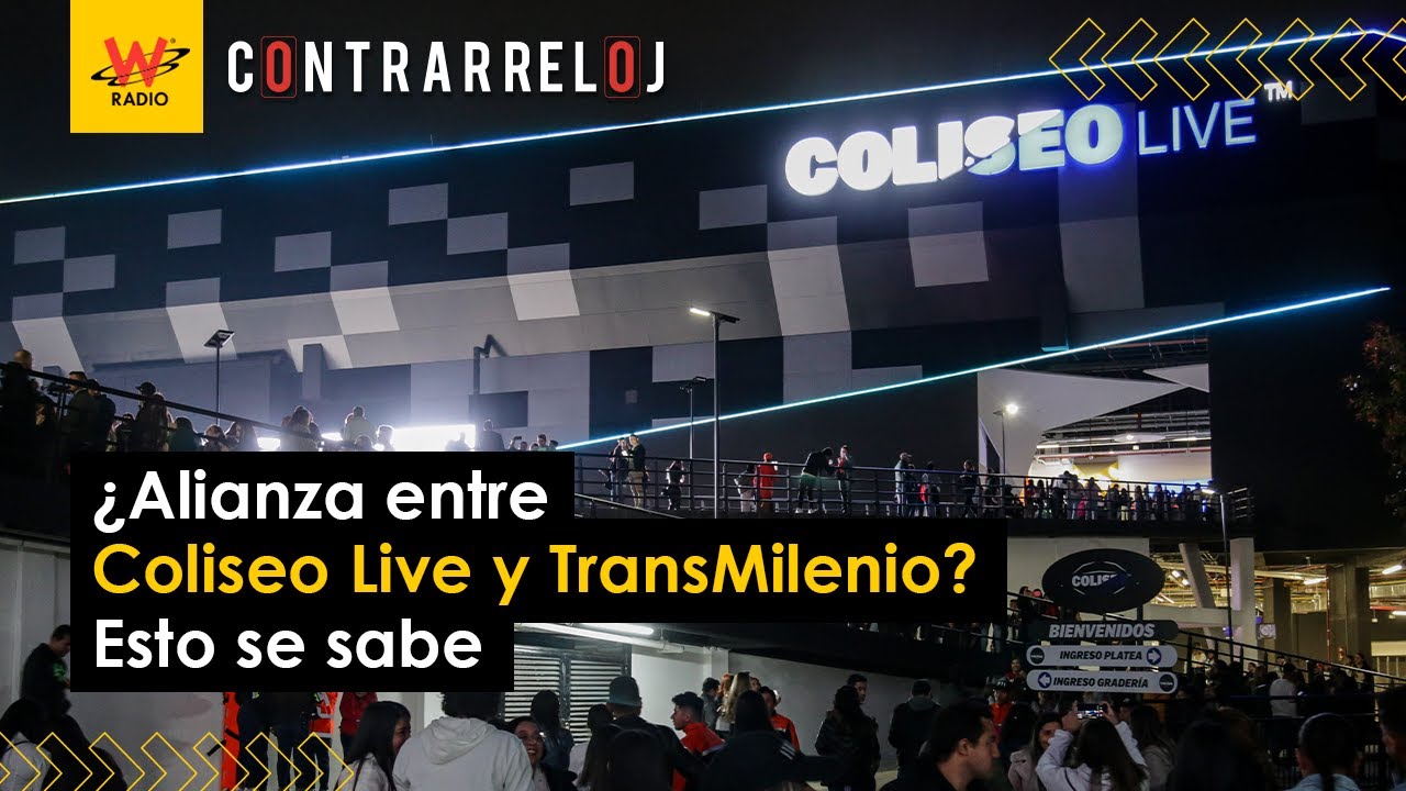 ¿Alianza entre Coliseo Live y TransMilenio?