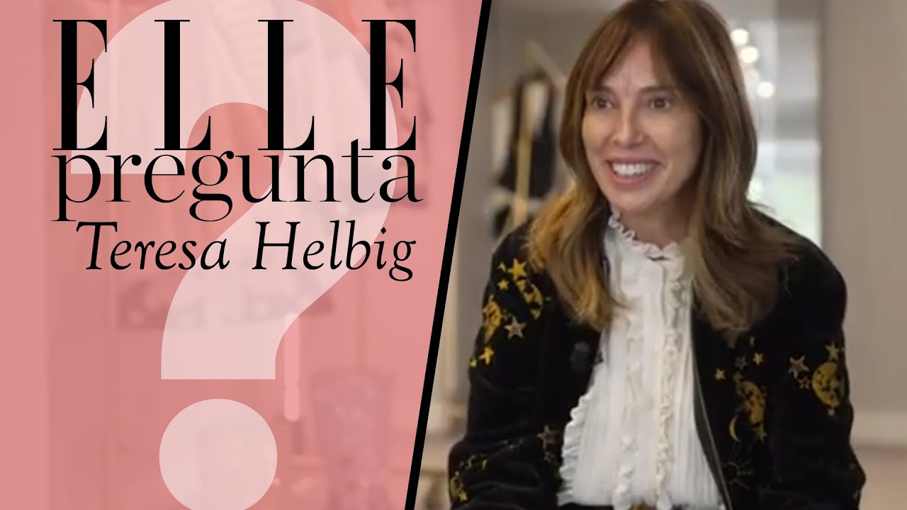 Teresa Helbig se une al reto de las 25 preguntas rápidas | Elle España