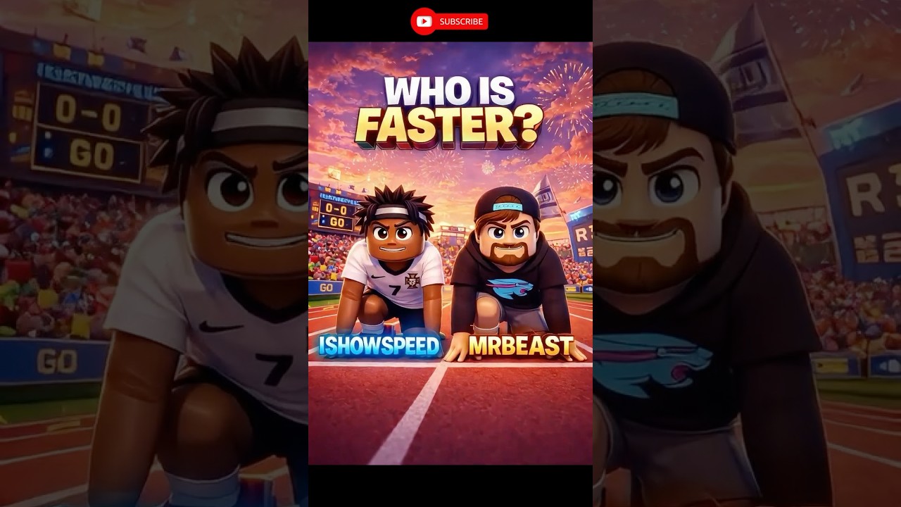 IShowSpeed vs MrBeast Speed Challenge — WHO IS ACTUALLY FASTER? 💨 