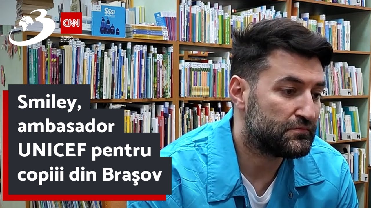 Smiley, ambasador UNICEF pentru copiii din Braşov