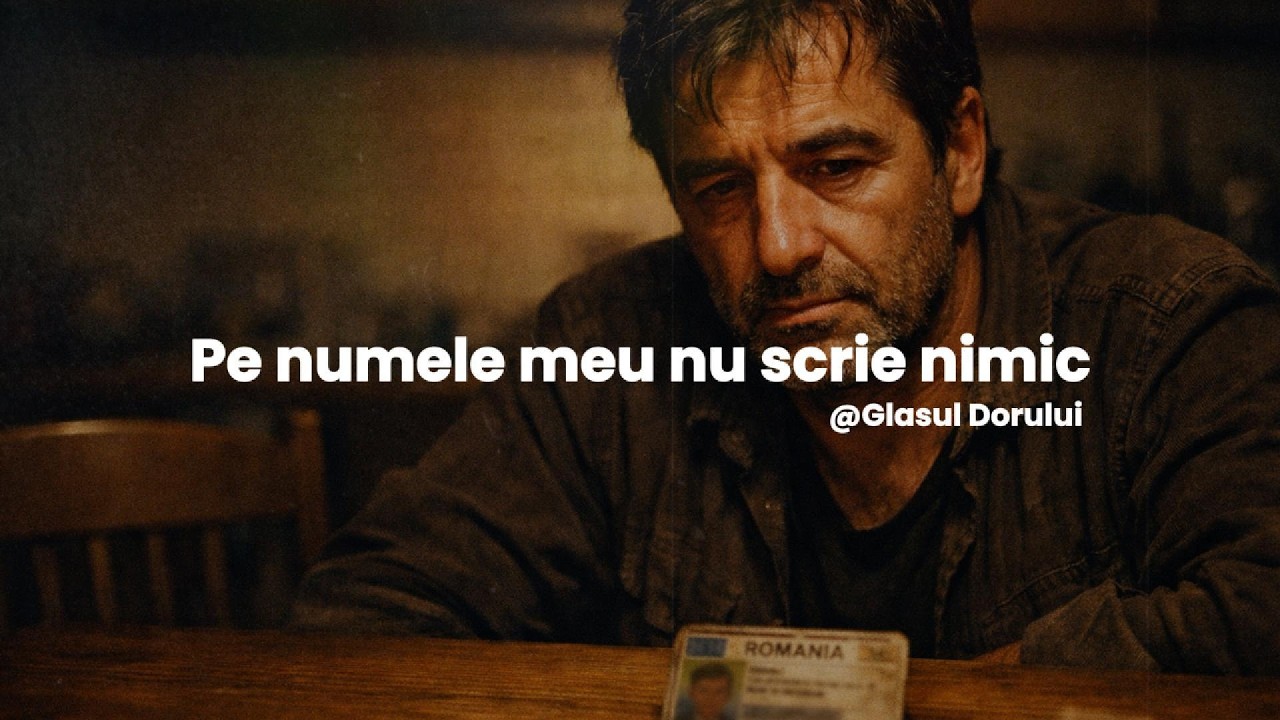 Pe numele meu nu scrie nimic (Muzică de pahar)