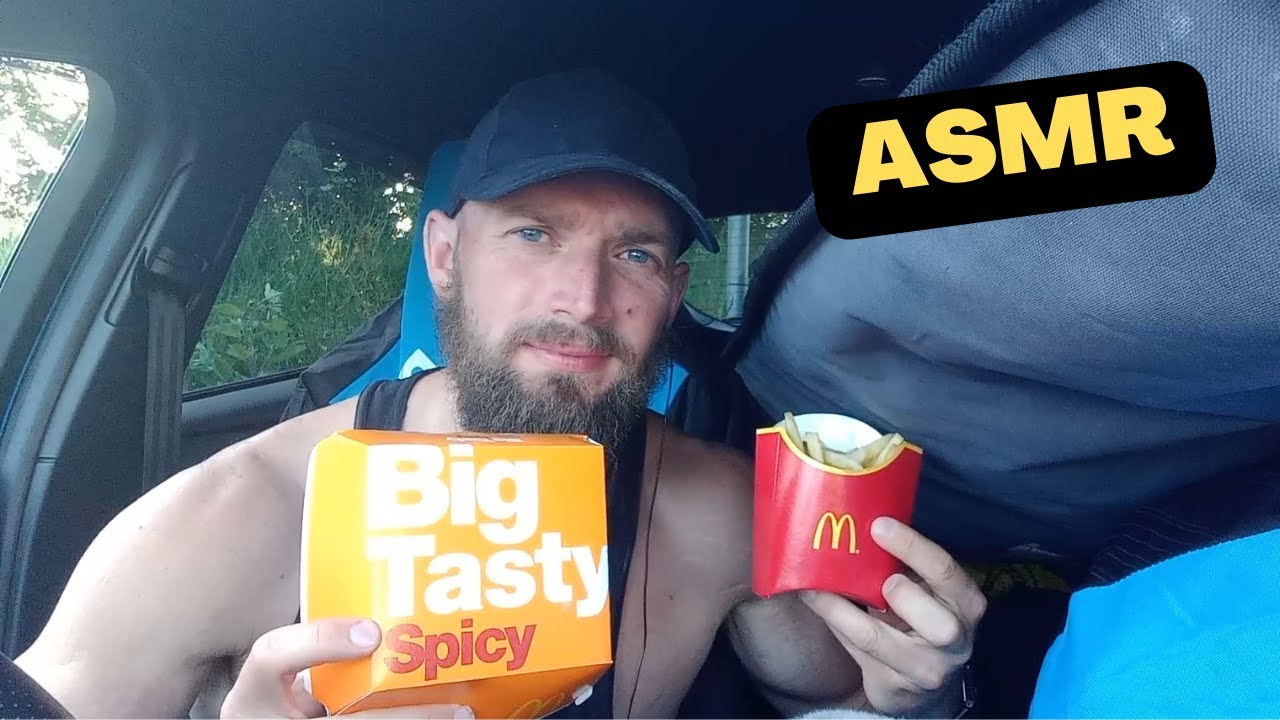 ASMR Whispered McDonalds Mukbang | ASMR Eating Sounds, Mouth Sounds, Whispering