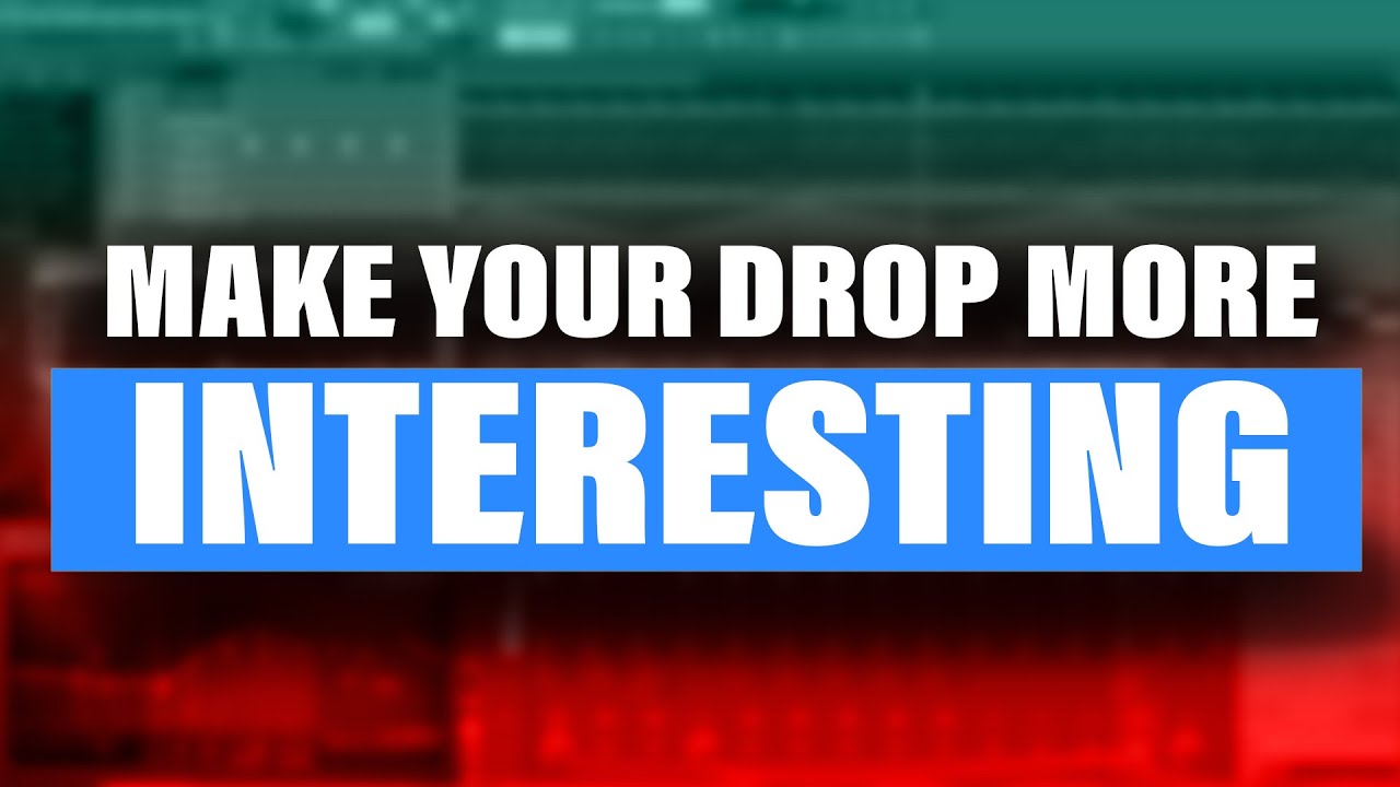 HOW TO: RIDDIM DROP STRUCTURE