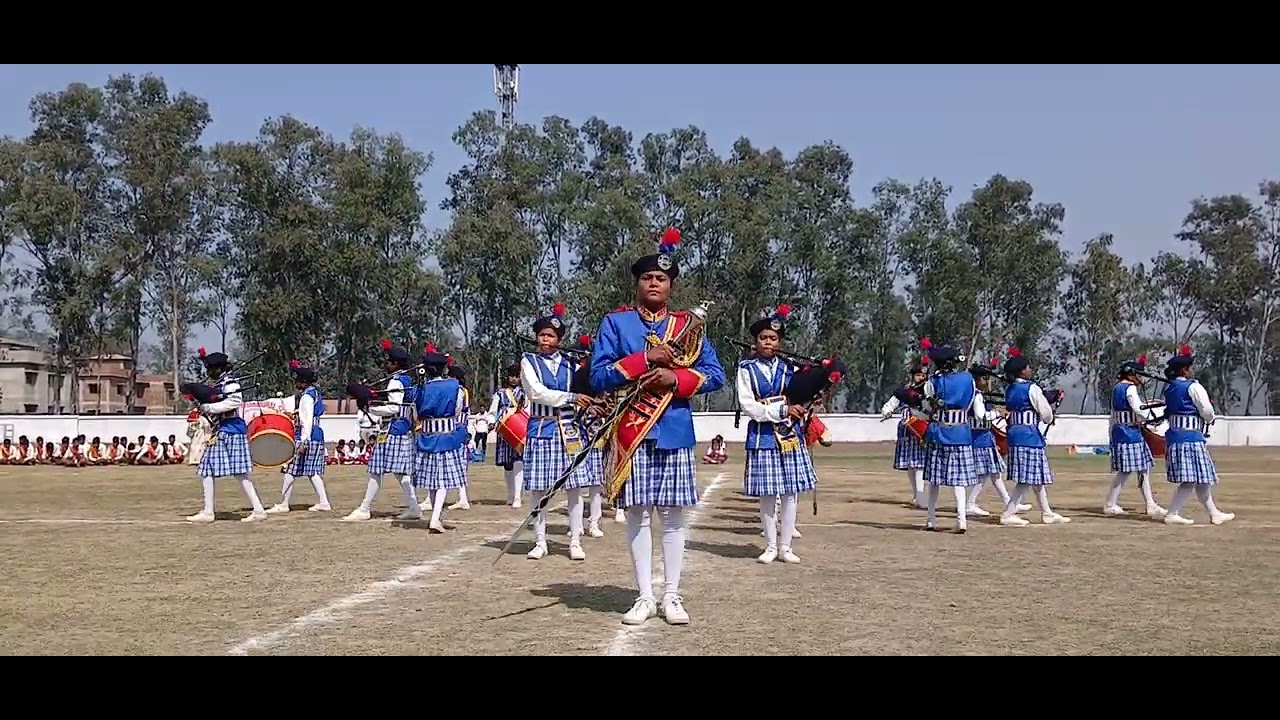 Republic day 2025 by kgbv chandil Band
