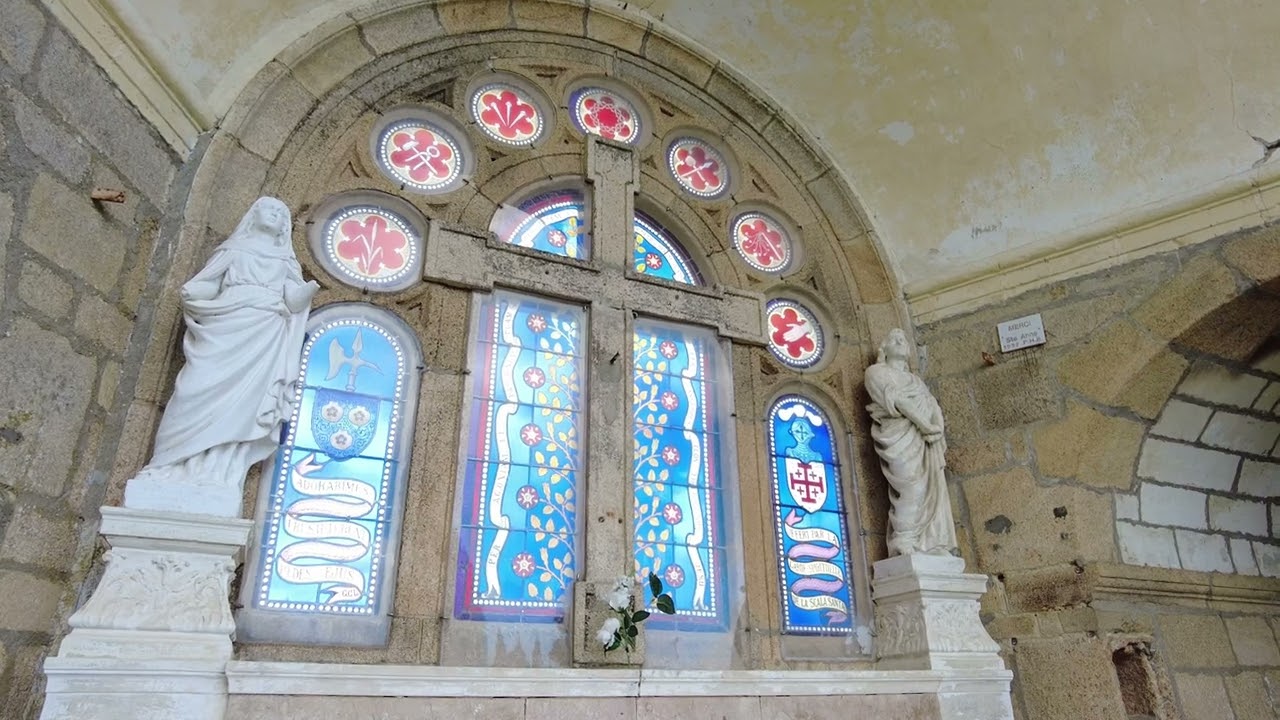 Scala Sancta, Rue de la Fontaine, 56400 Sainte-Anne-d'Auray, Brittany, France. 12th September 2024