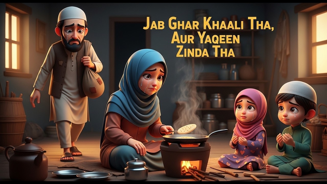 Jab Ghar Khaali Tha… Aur Yaqeen Zinda Tha | Ek Dil Hila Dene Wala Islami Waqia 