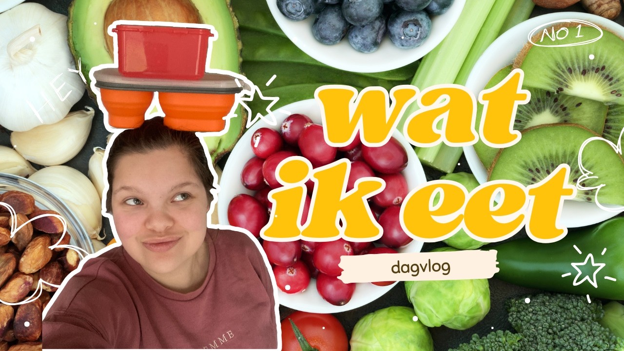 Realistisch dagje met mij (werkdag) ✨ wat ik eet op een drukke dag + meal prep