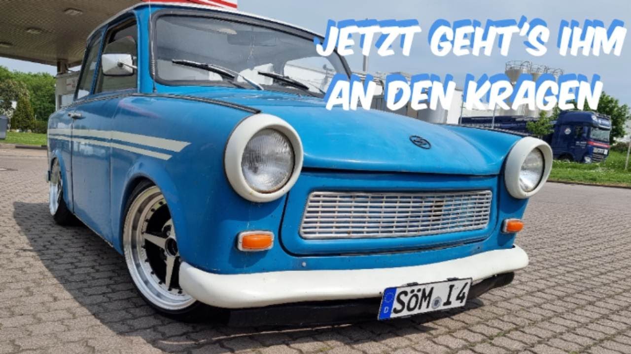 #016 Umbau auf Tripode / New Exhaust / SaltCityCustomShow #tuning #trabant #retro #pinstriping