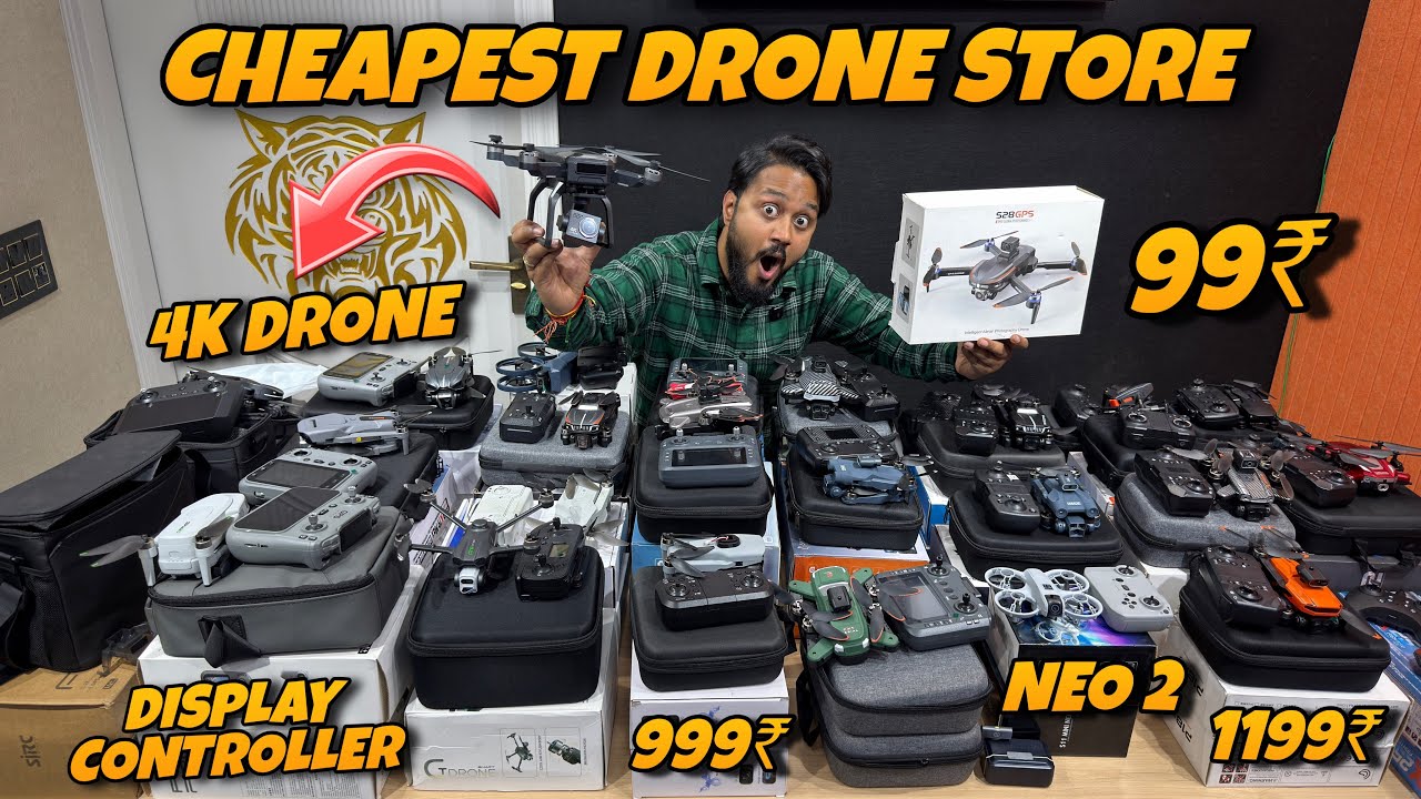 Cheapest Drone Market in Delhi | मात्र 1199₹ में ले जाओ🔥 Dji drone | Gps Drone | Toy Drone Market