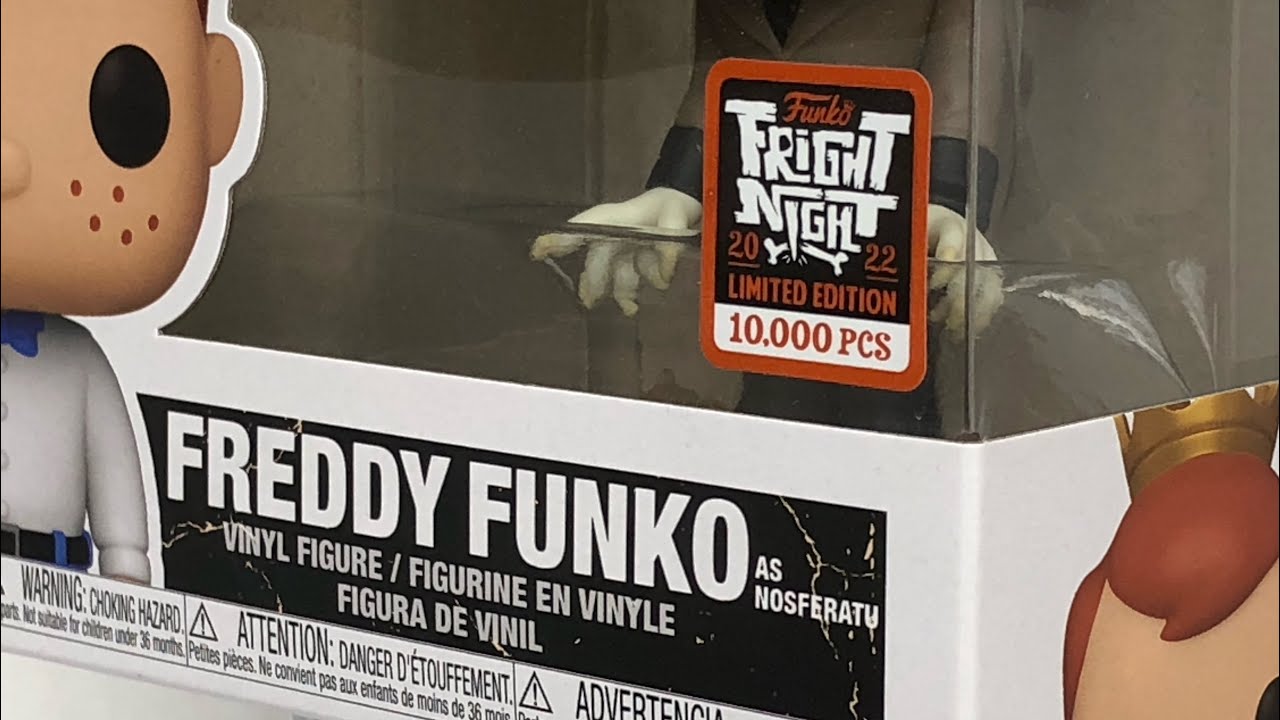 Freddy Funko as Nosferatu Funko pop!