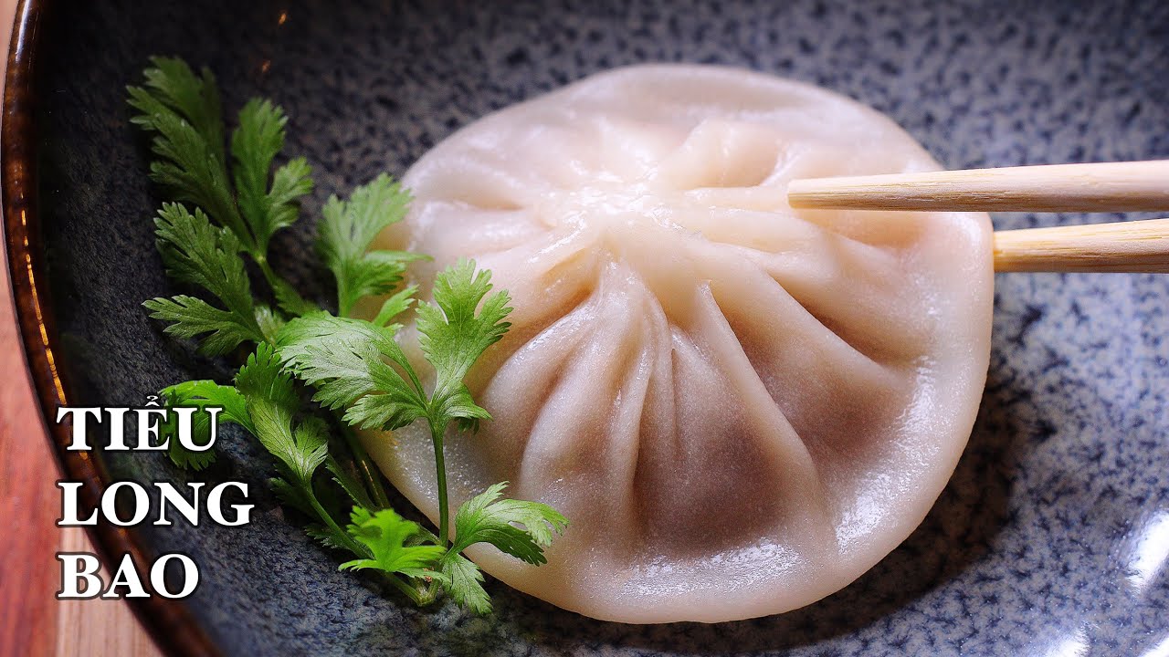 Tiểu Long Bao - Vỏ Bánh Chỉ Cần Bột Mì & Nước - Nhân Đặc Biệt Với Phần Nước Súp Thật Thơm