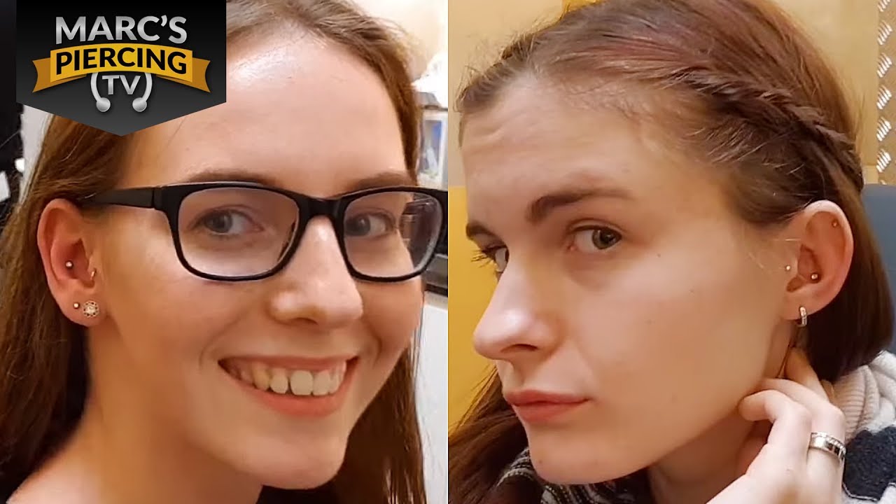 💉 INNER CONCH Piercing 💉 BFF Piercing als Zeichen der Freundschaft 💉 Marc's Piercing TV