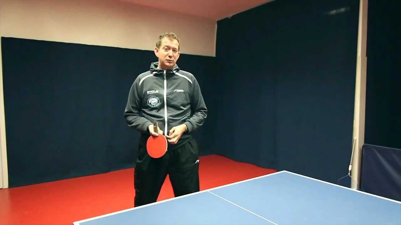 Kort doubleserv i bordtennis
