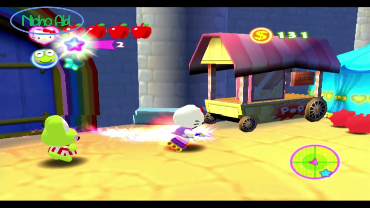 Hello Kitty no PikoPiko Daisakusen (PS2) - Stage 5 Messy Park