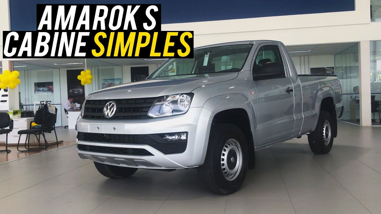 Avaliação | Nova Volkswagen Amarok S Cabine Simples 2.0 4X4 2019 | Curiosidade Automotiva®