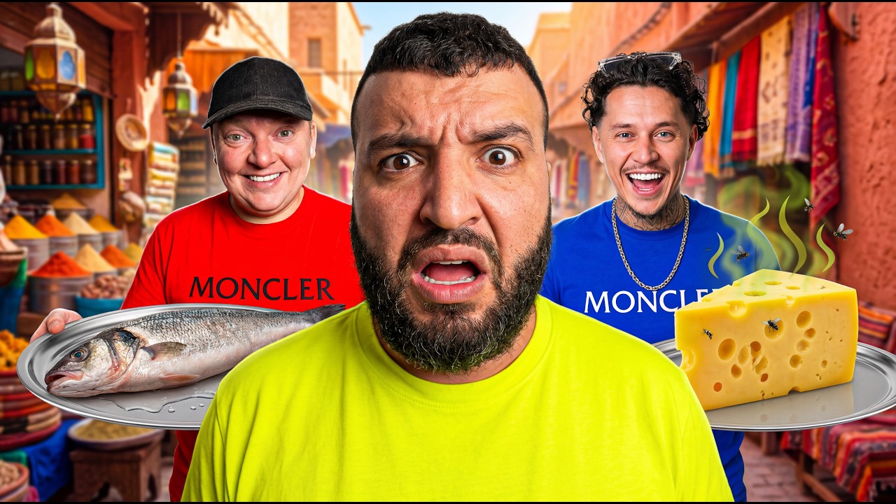 RANDOM EETWEDSTRIJD met YORDI NOGMAALS en MARC JUNIOR