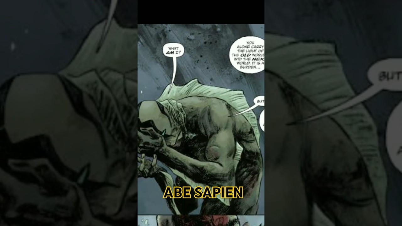 SAIBA QUEM &Eacute; ABE SAPIEN #hellboy #darkhorsecomics #abesapien