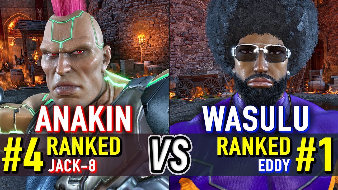 T8 🔥 ANAKIN (#4 Ranked Jack-8) vs WASULU (#1 Ranked Eddy) 🔥 Tekken 8 High Level Gameplay