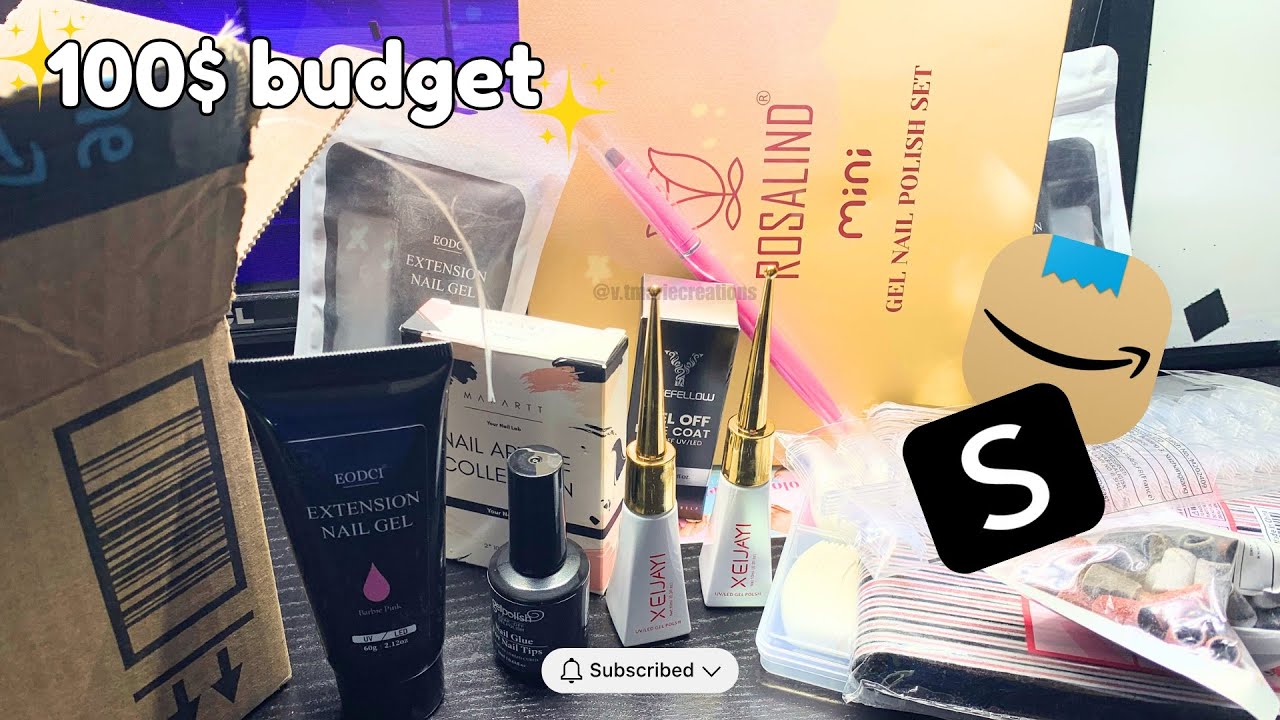 NEW NAIL SUPPLIES UNBOXING VIDEO