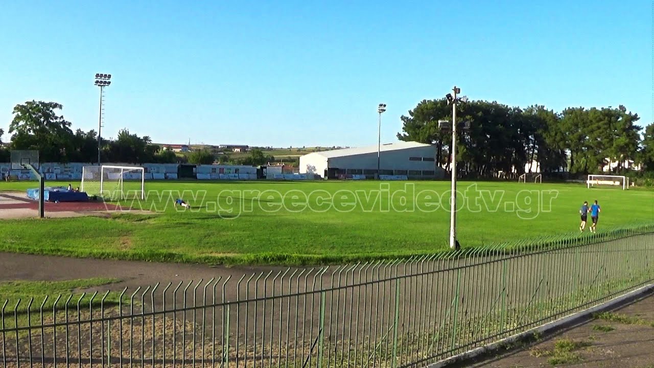&Delta;&eta;&mu;&omicron;&tau;&iota;&kappa;ό &Sigma;&tau;ά&delta;&iota;&omicron; &Delta;&iota;&delta;&upsilon;&mu;&omicron;&tau;&epsilon;ί&chi;&omicron;&upsilon; Έ&beta;&rho;&omicron;&upsilon; &Theta;&rho;ά&kappa;&eta; Municipal Stadium Didimoticho Evros Thrace Greece
