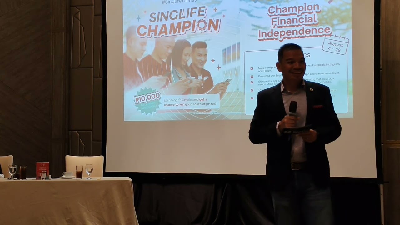 More from Mr. Lester Cruz, CEO of Singlife Philippines🇵🇭 