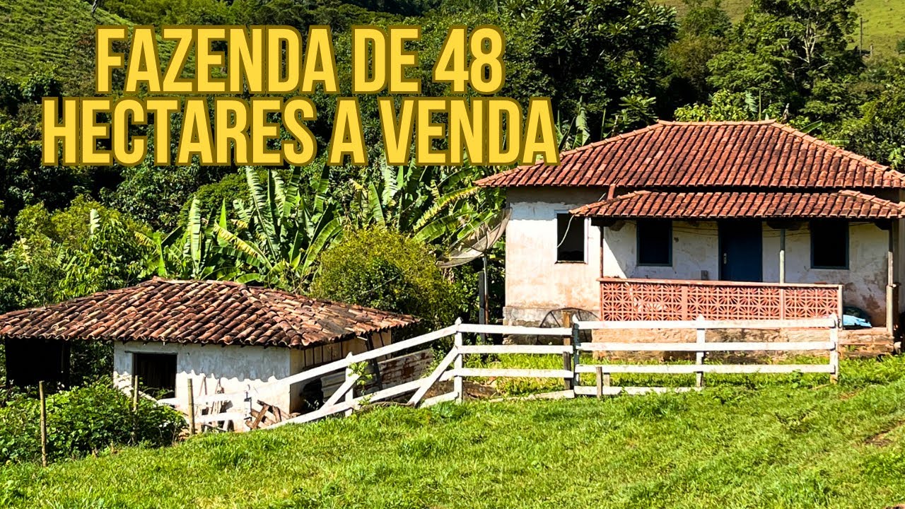 Fazenda de 48 Hectares RICA EM ÁGUA a Venda. Oportunidade única , não perca!