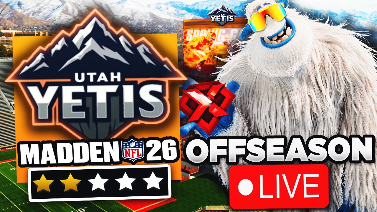 🔴 LIVE -- YETI OFFSEASON & COMMUNITY MOCK DRAFT