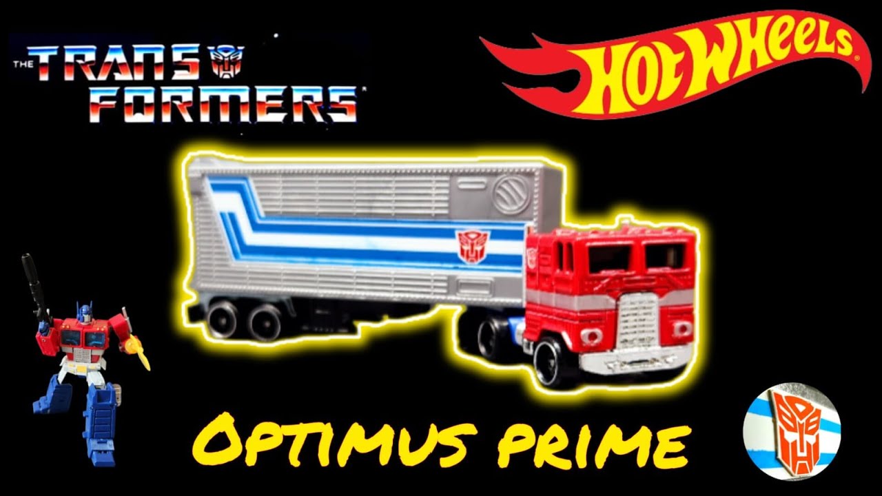 Optimus Prime Colaboracion Hot Wheels  1:64 Track Fleet