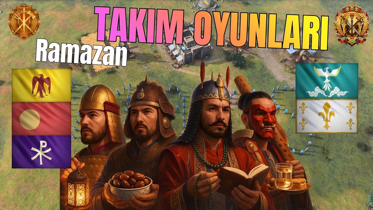Takım Günü: İmparatorluğa Zafer Getiren 4v4 Oyunlar | Age of Empires IV
