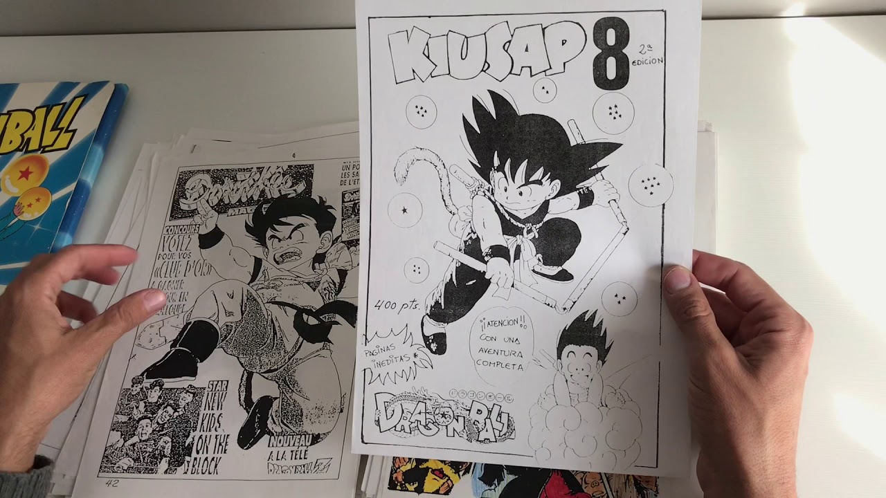 Dragon Ball Fotocopias de los ‘90