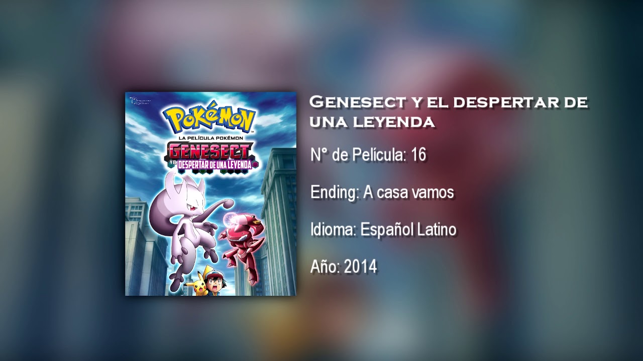 Pokémon, la película: Genesect y el despertar de una leyenda | Ending | [Español Latino]