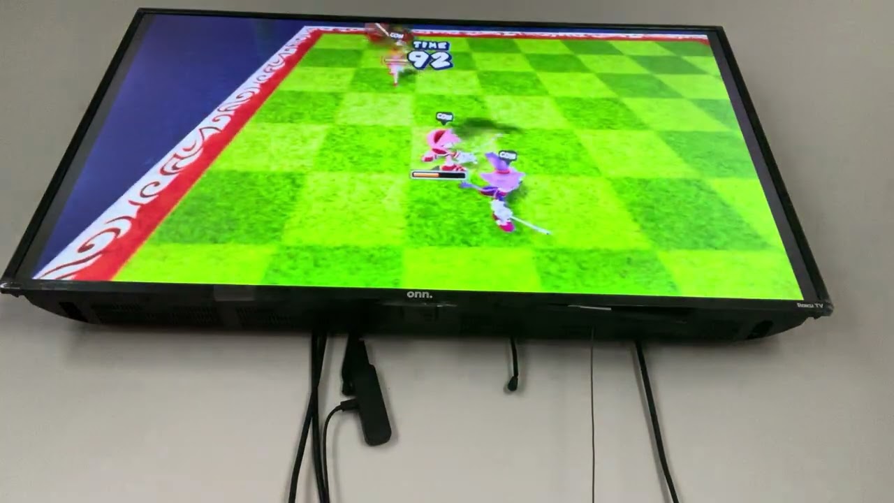 Mario & Sonic at the London 2012 Olympic Games - Knuckles in Dream Fencing
