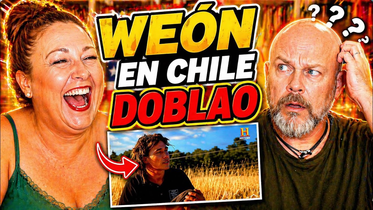 ESPAÑOLES REACCIONAN al DOBLAO significado WEON (CHILE)