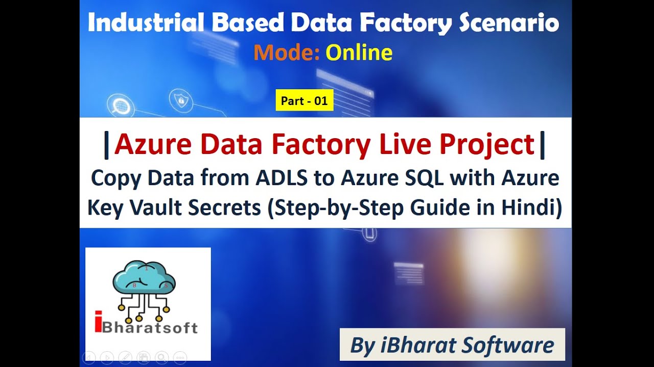 Copy Data from ADLS to Azure SQL with Azure Key Vault Secrets (Step-by-Step Guide in Hindi) 