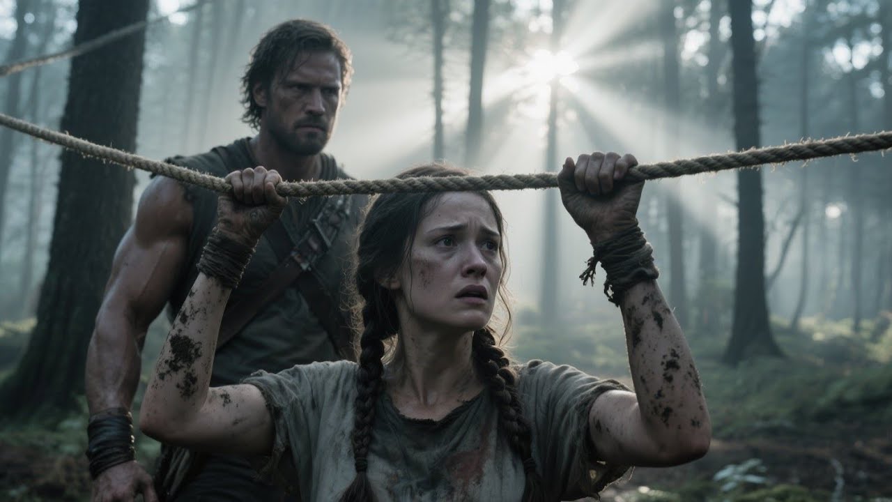 “They Hung Her Between the Trees — The Hunter Said Calmly, ‘Anyone Who Touches Her Dies