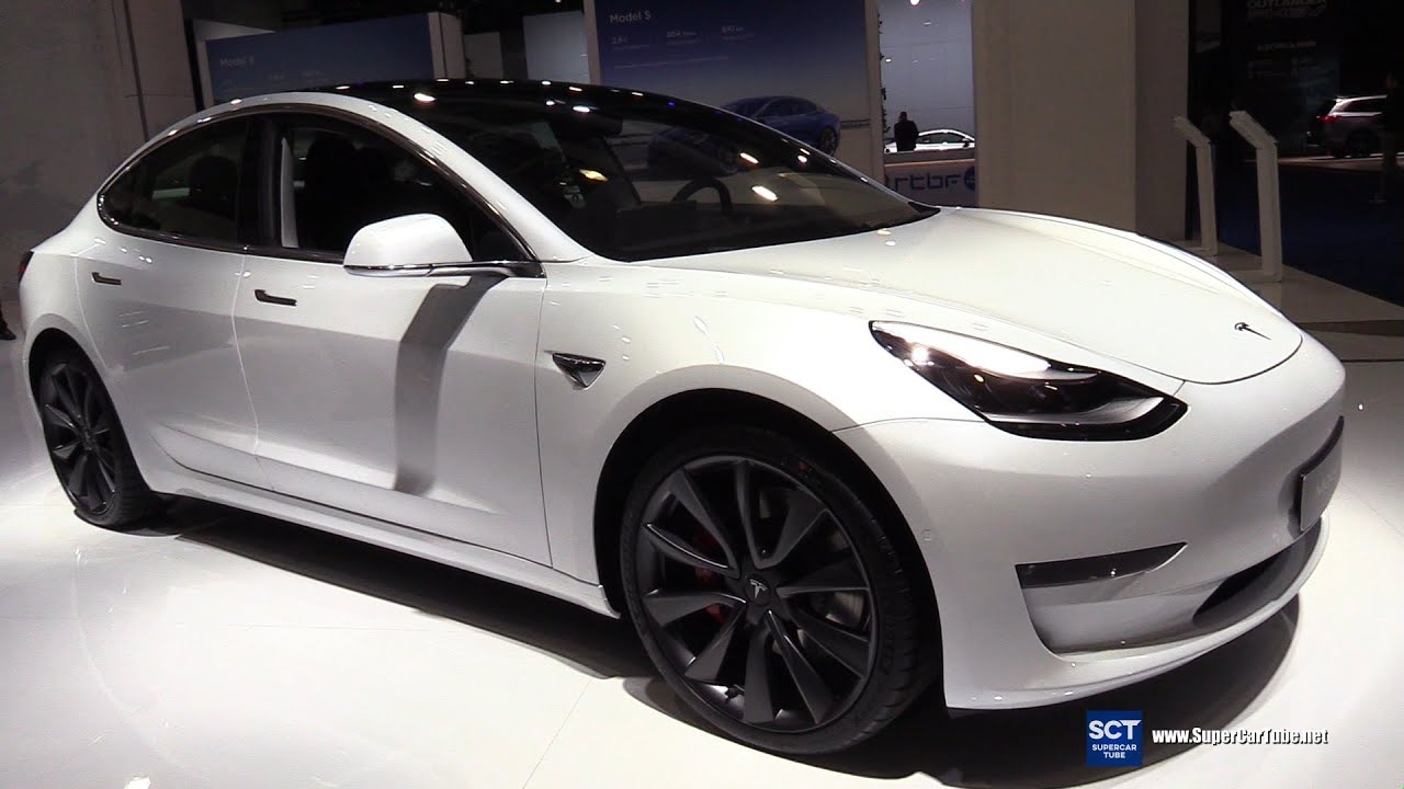 2020 Tesla Model 3 - Exterior and Interior Walkaround - 2020 Brussels Motor Show