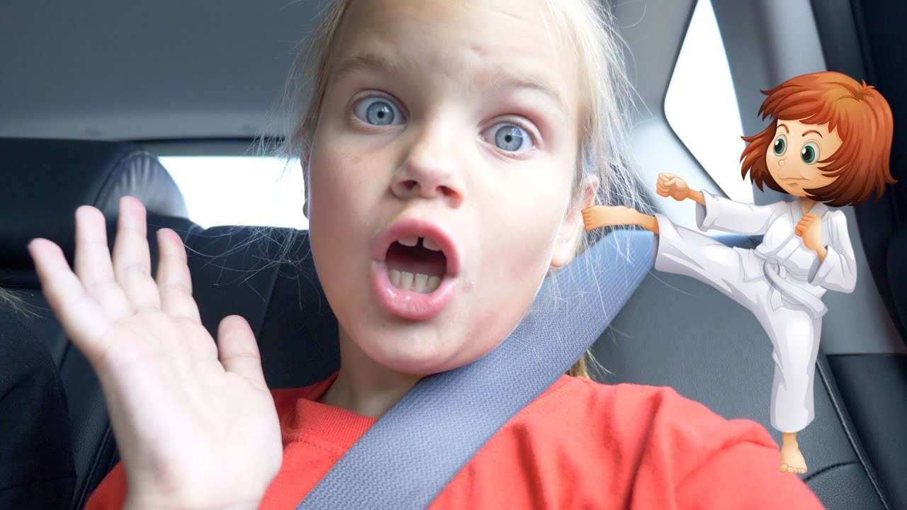 THE LOST VLOGS | THROWBACK TO HER FIRST KARATE CLASS