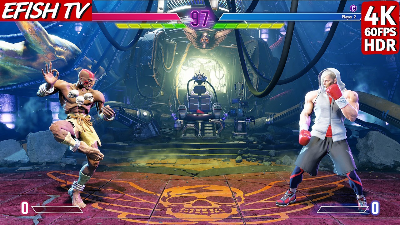 Dhalsim vs Ed (Hardest AI) - Street Fighter 6