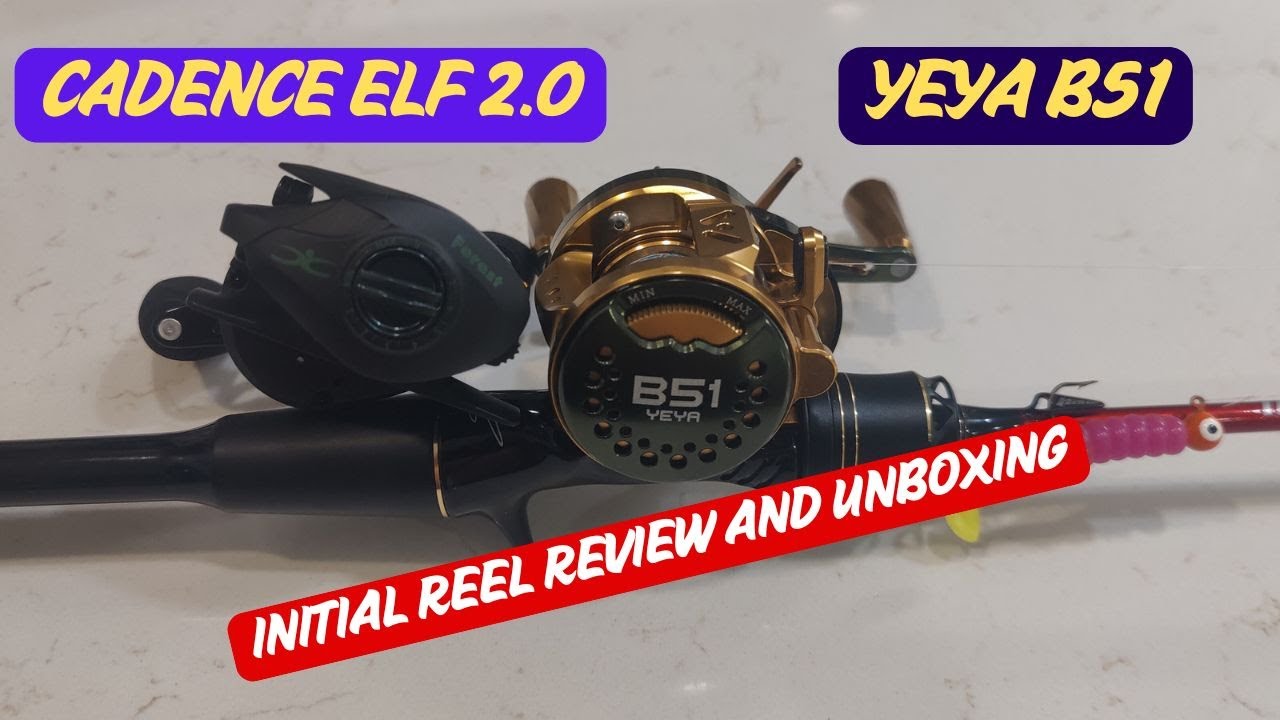 Yeya B51 and Cadence Elf 2.0 BFS reels