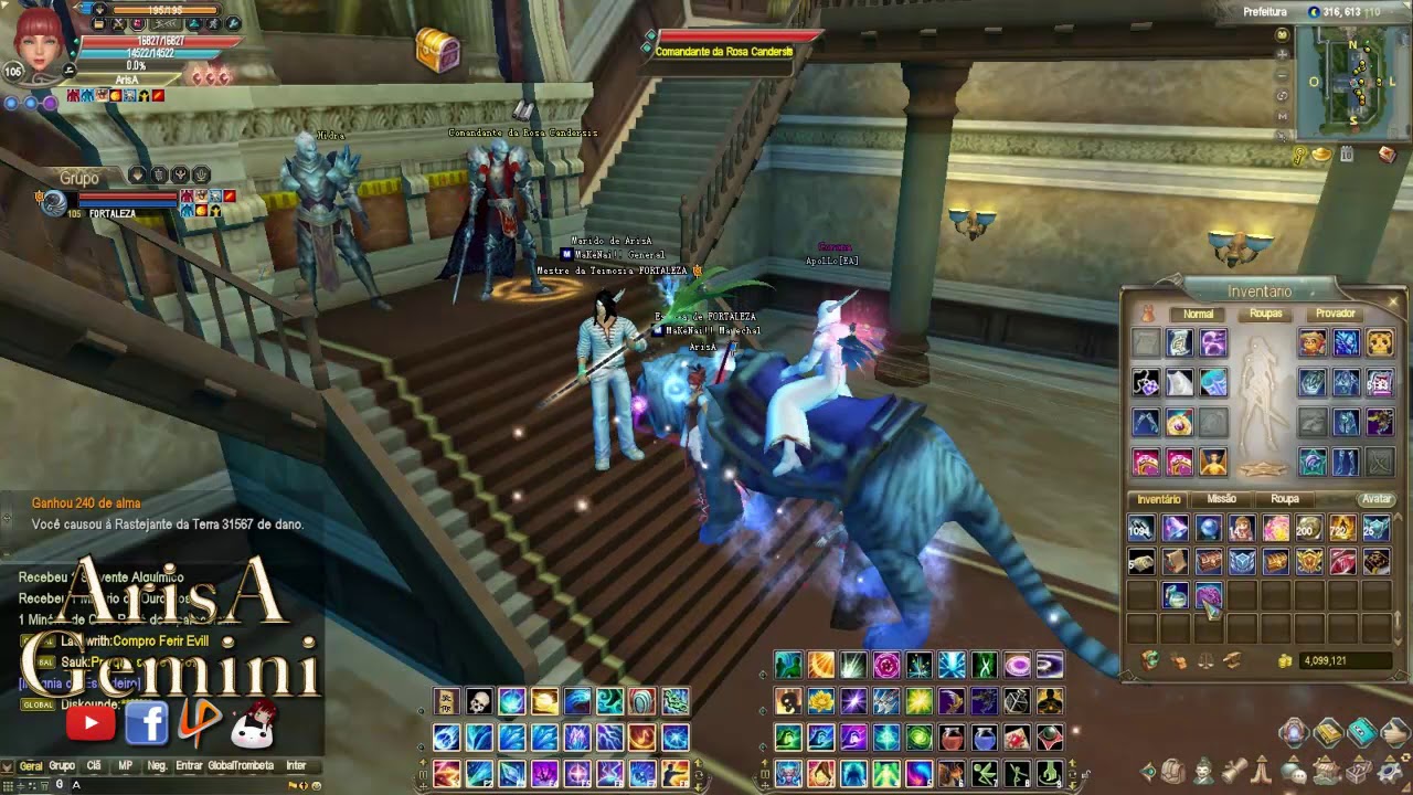 [QuedaNunca]Juntando se a Cavalaria Rosa[PW]