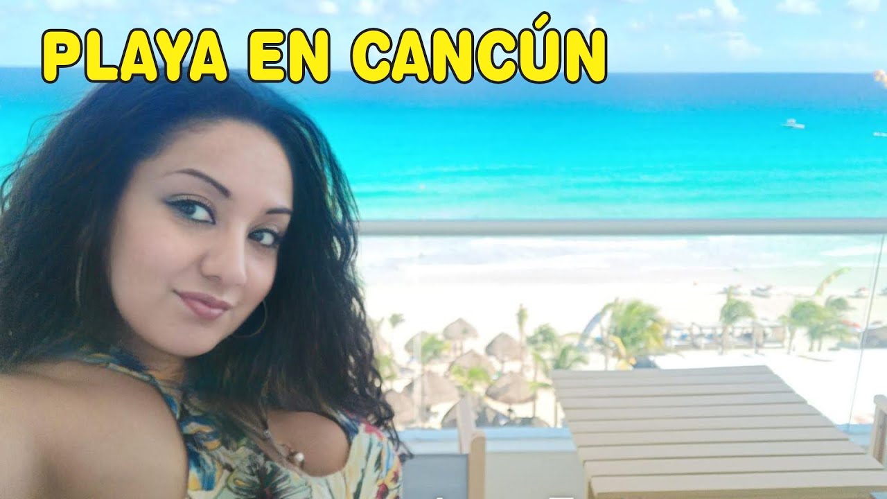 🇲🇽 E19: El AZUL CANC&Uacute;N en 4K 🌊 Visitamos Playa Delfines y Chacmool (Gratis y con Servicios)