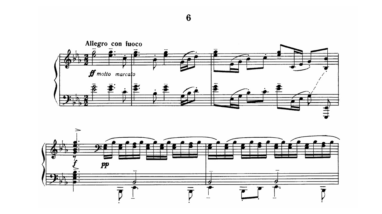 Rachmaninoff - Etude-Tableau Op. 33, No. 6 [Dmitry Masleev]