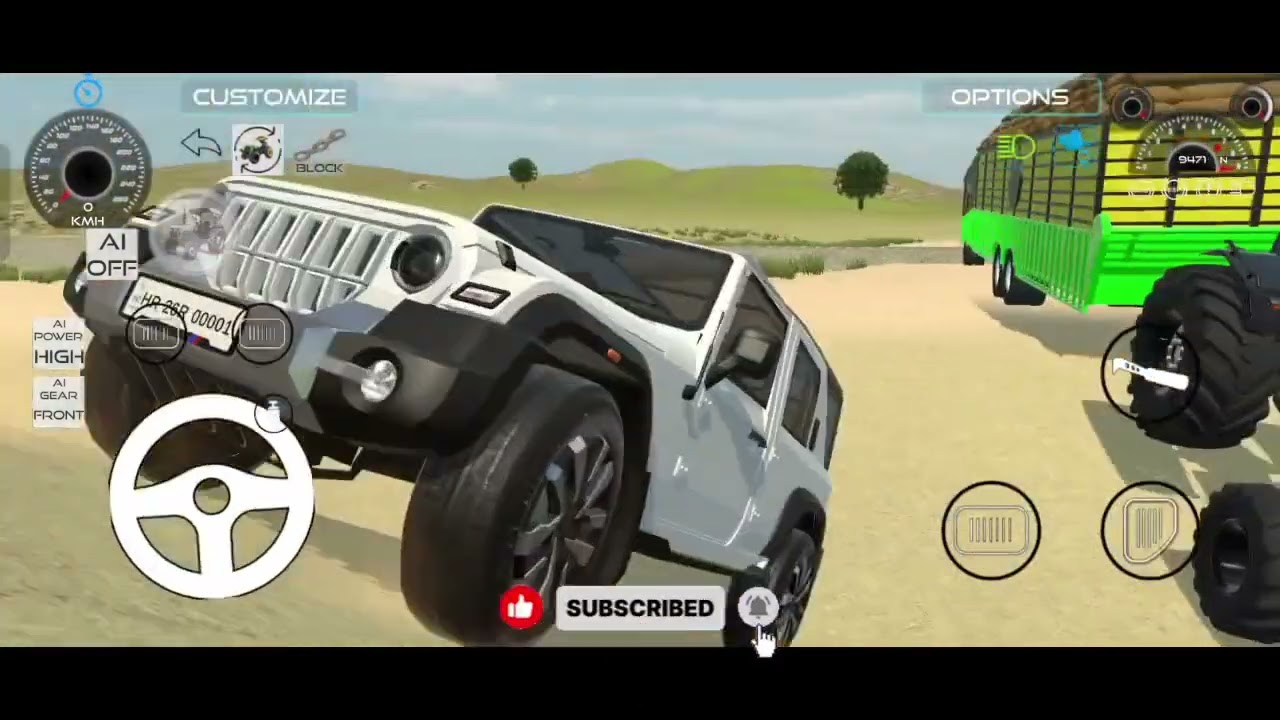 Trector me double trolley load // kya nikal jayega Trector #viralvideo #gaming #games 