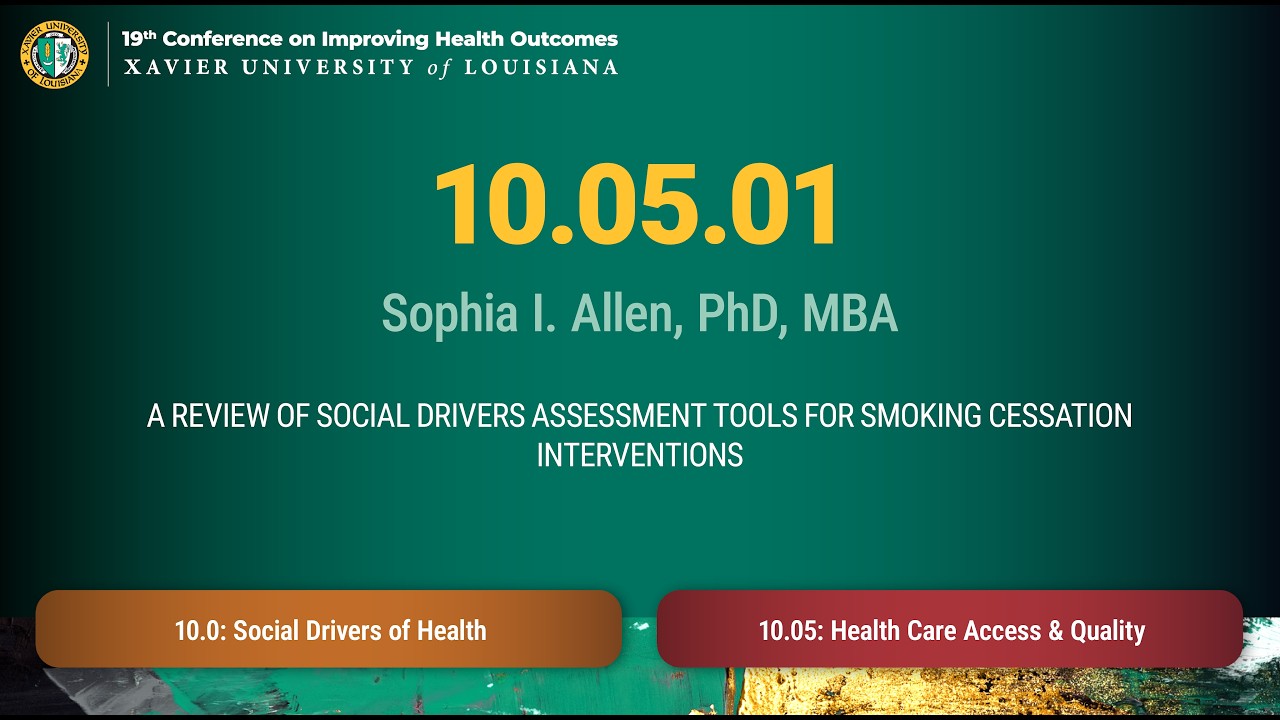 XULA 2026 | 10.05.01 - Sophia Allen