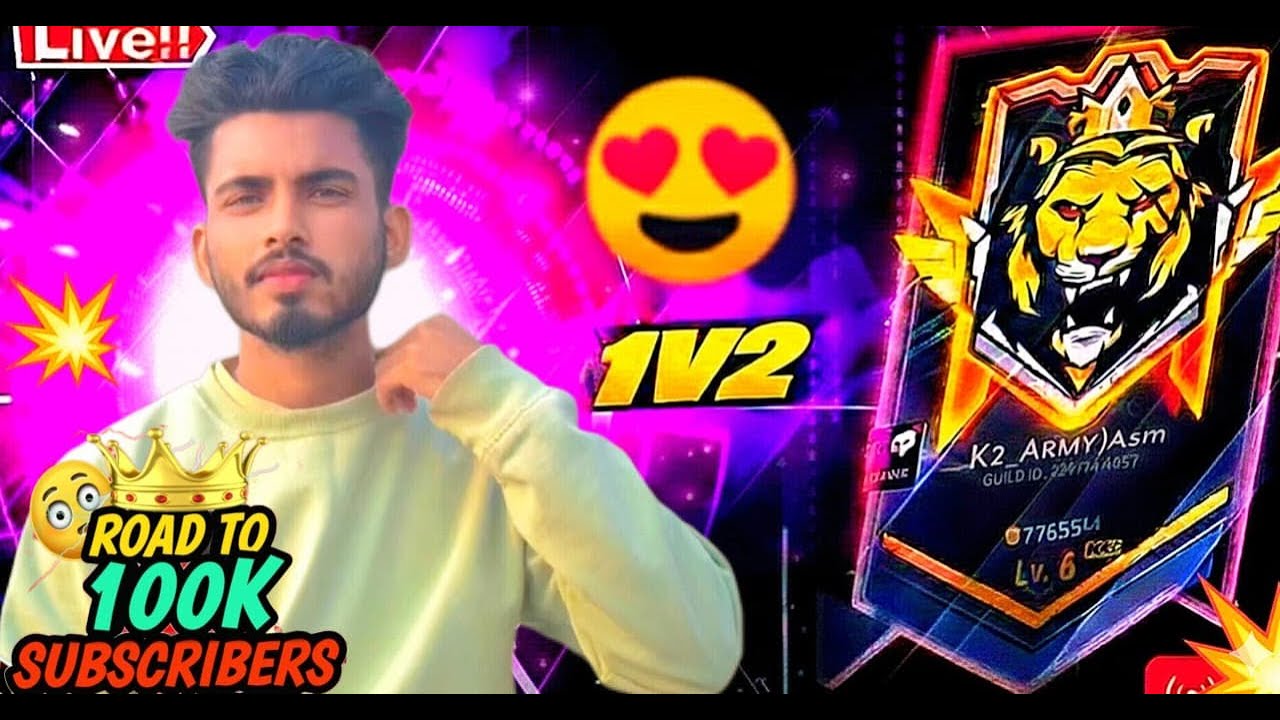 YOUR K2 IS LIVE🚀1vs4 WITH SUBS🤡 -1v2 -1v3-1v4🔥 #shorts #live #freefire #shortsfeed #shortslive #live