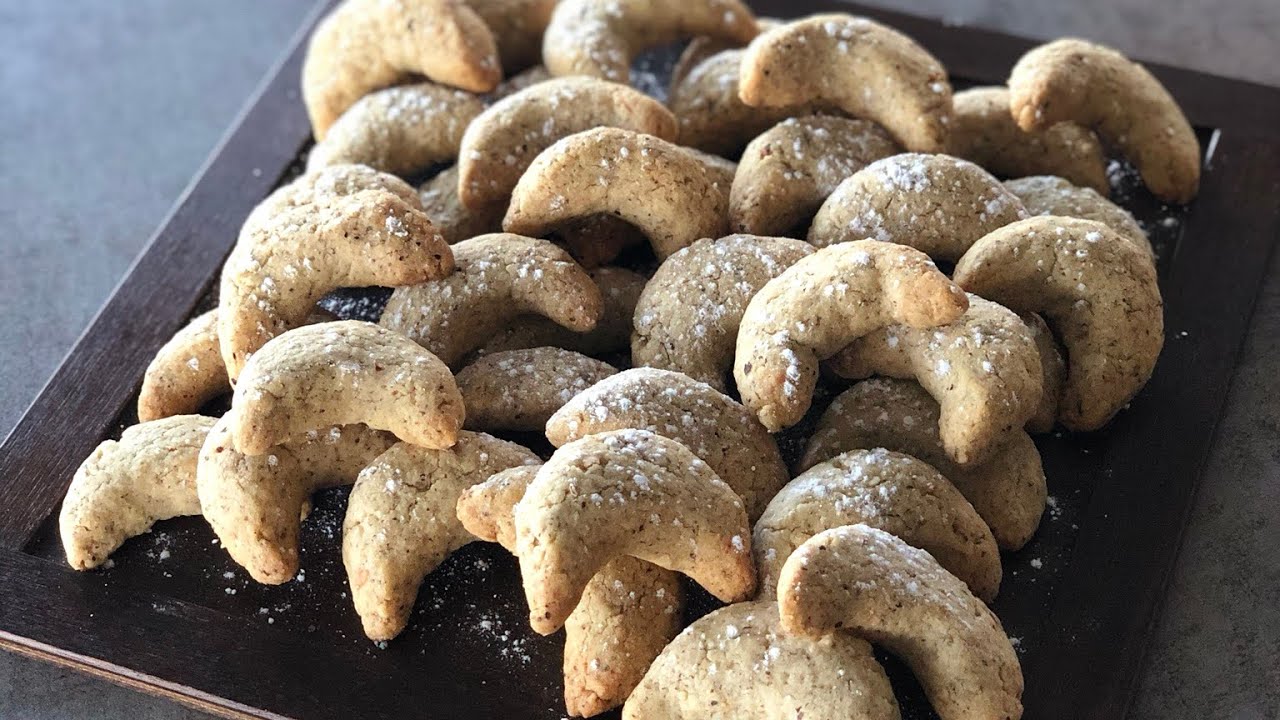 Croissants de Lune aux noisettes