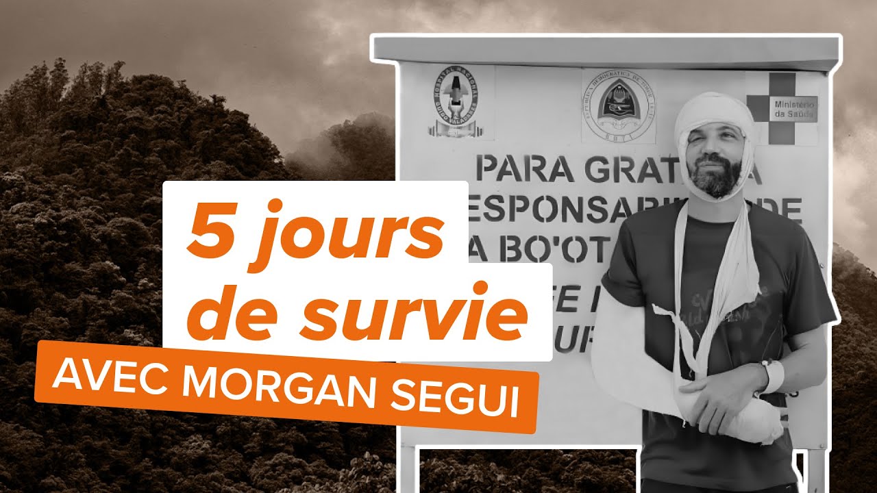 5 JOURS DE SURVIE : seul, sans eau, et en pente – Morgan Segui raconte !