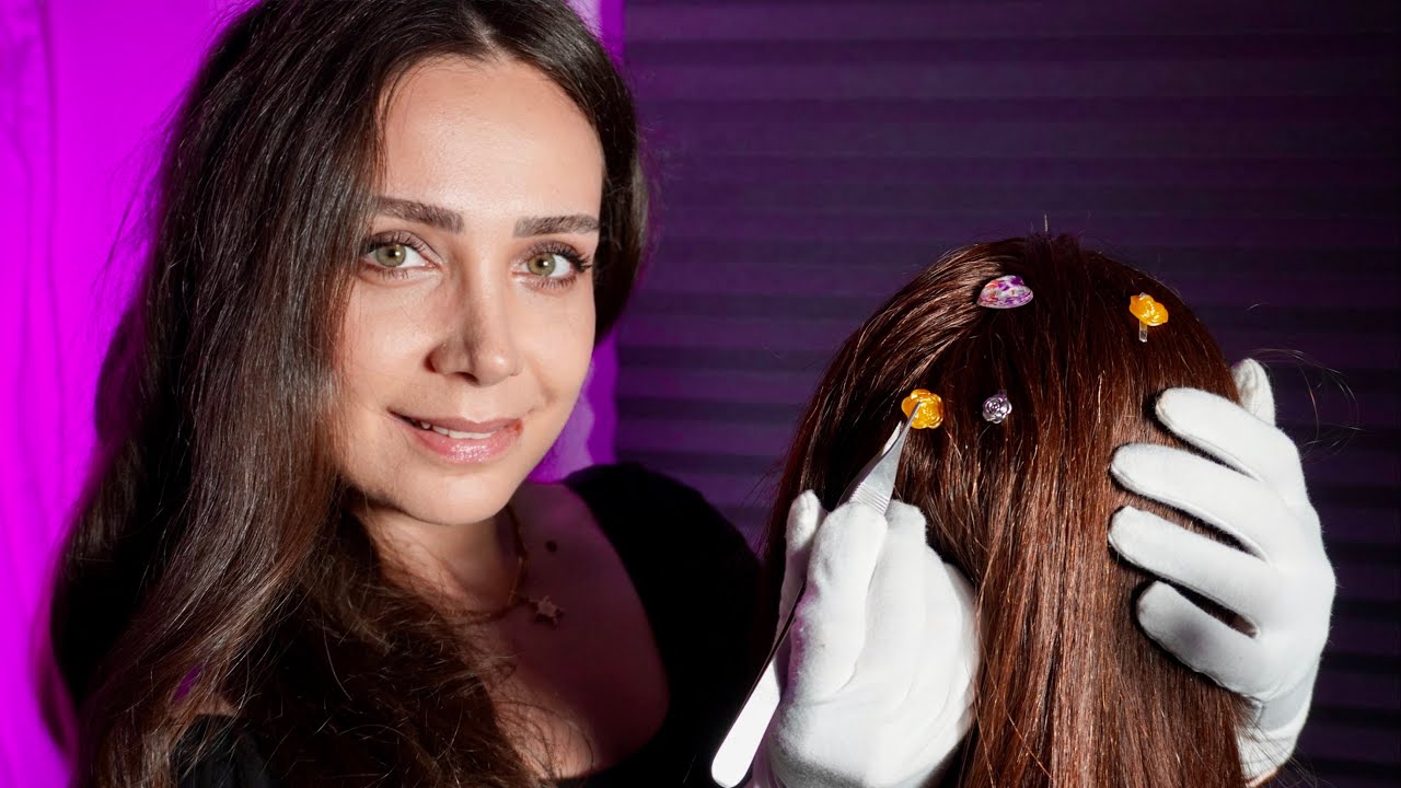 ASMR | Saçlarını Temizliyorum 👩🏻| Türkçe ASMR